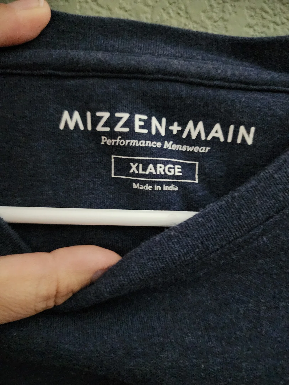 Mizzen+Main Crewneck Sweater Duo in Navy and Light Gray